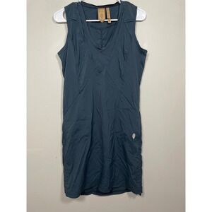 Indygena Liike II Dress in Dark Gray Size Small Athleisure Active Outdoor Casual